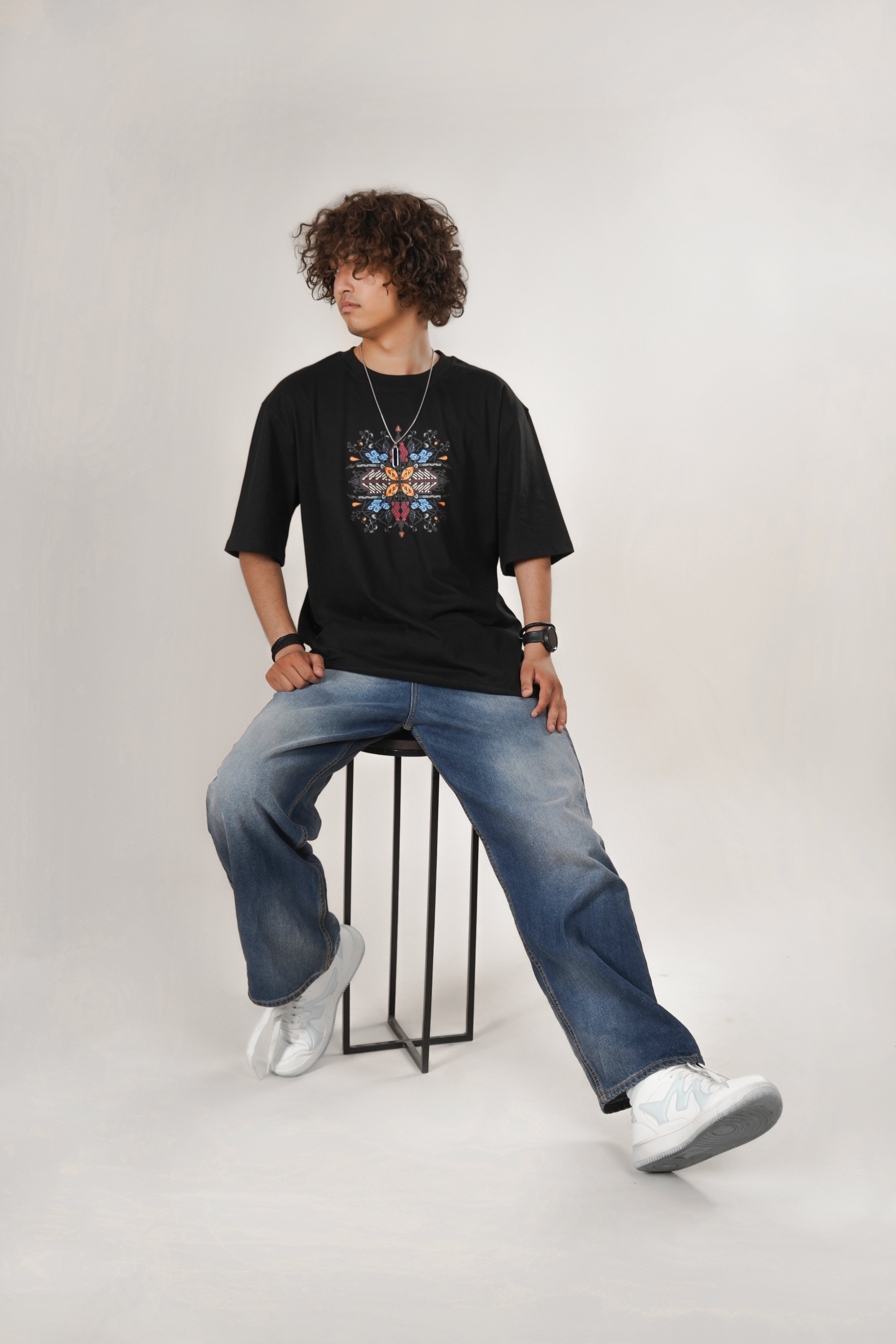 Duality Unisex Oversized Tee