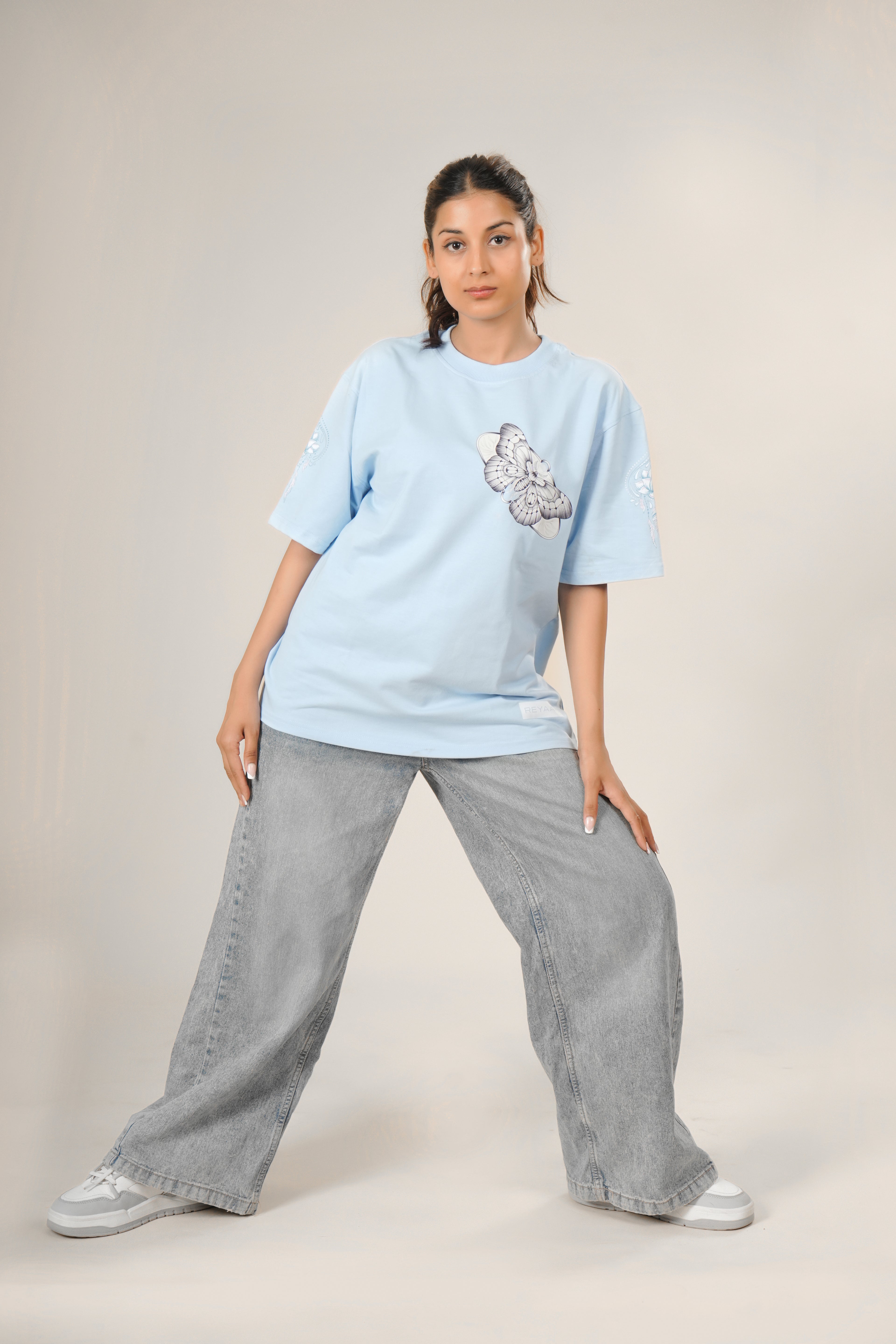Soft Bloom Oversized Tee