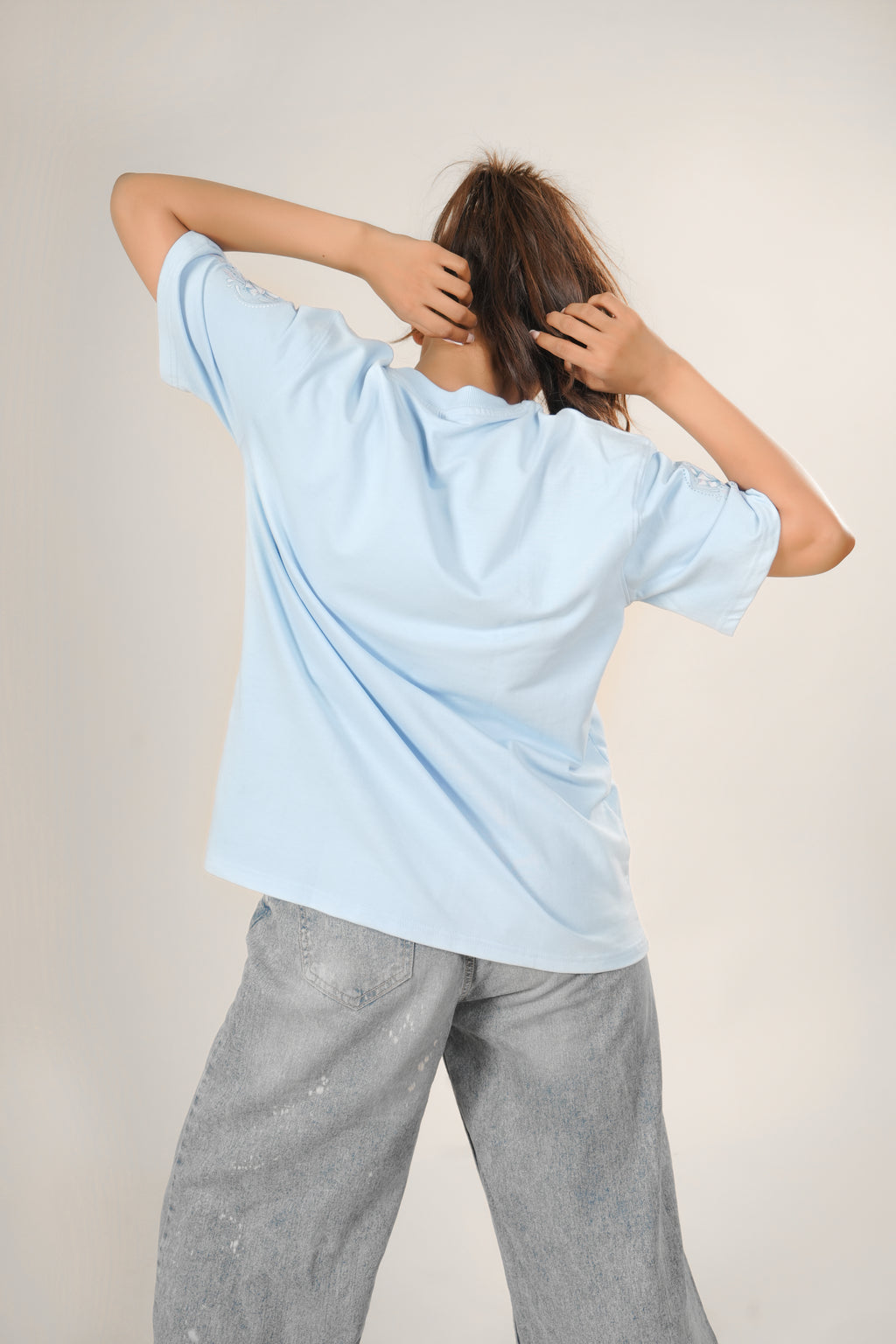 Soft Bloom Oversized Tee