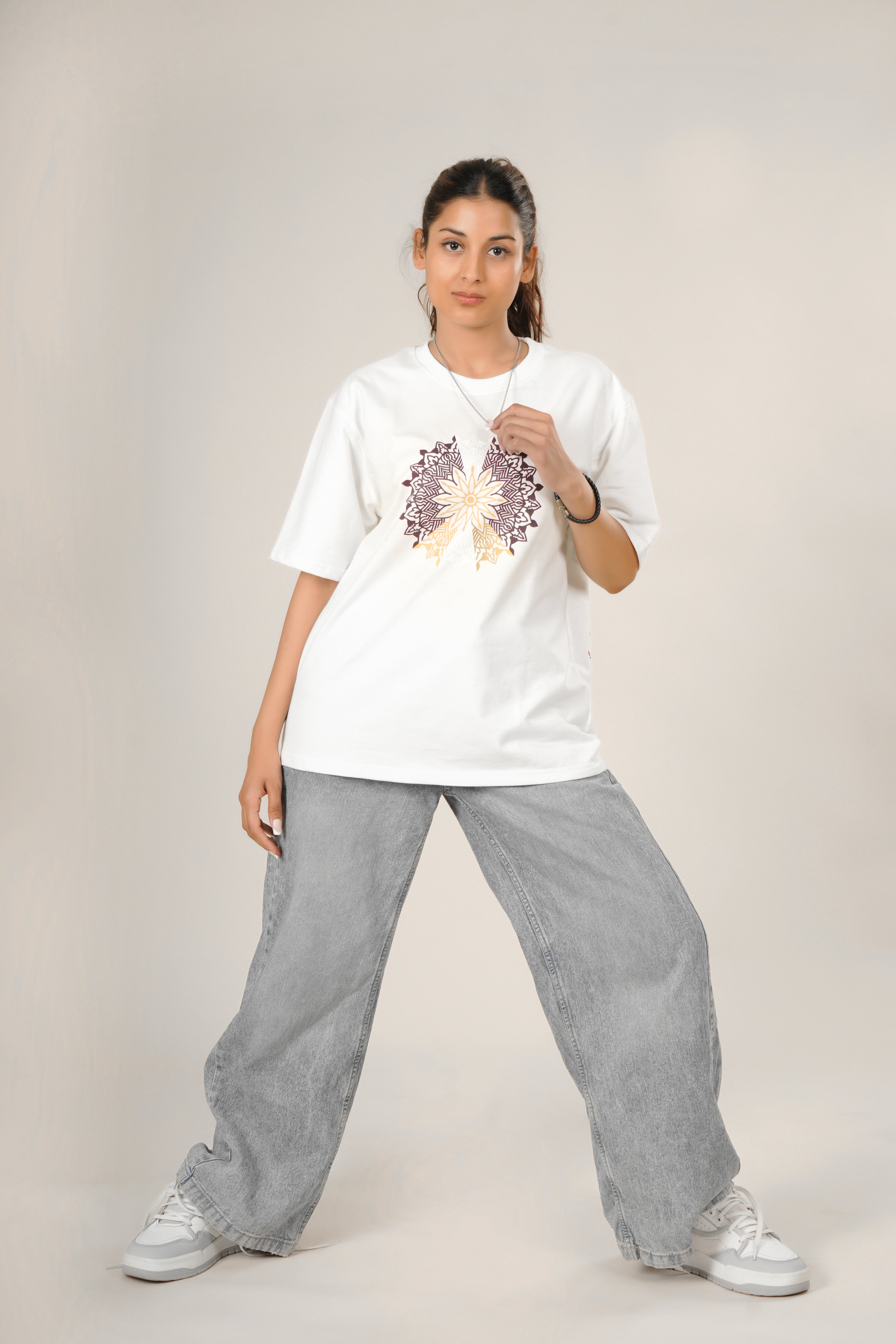 Soul Mandala Unisex Oversized Tee