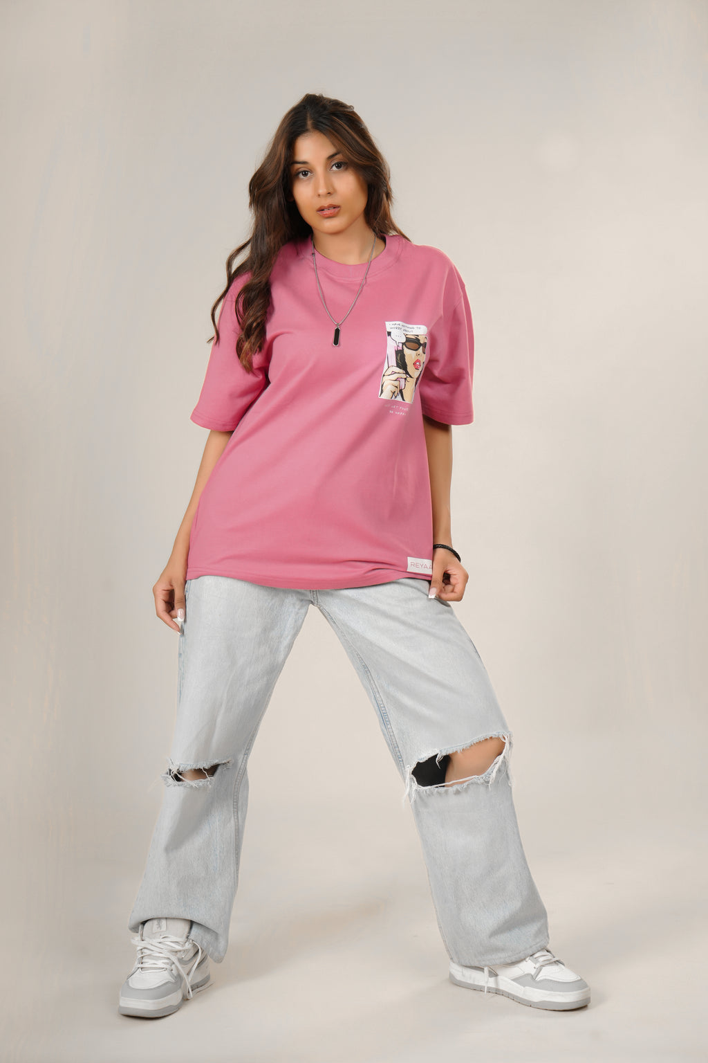 No Worries Oversized Tee
